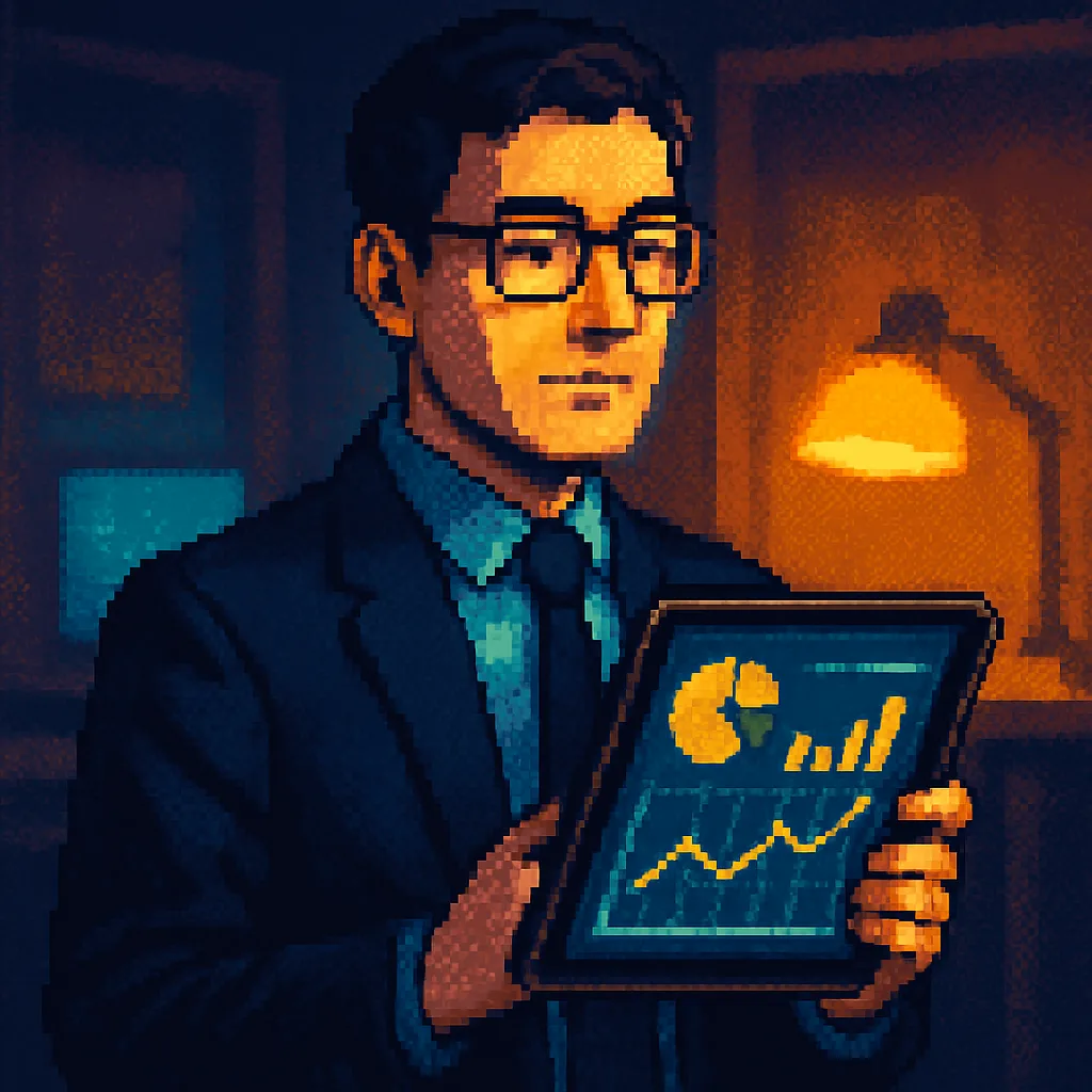 Pixel-Art-Porträt von Ada Analytics