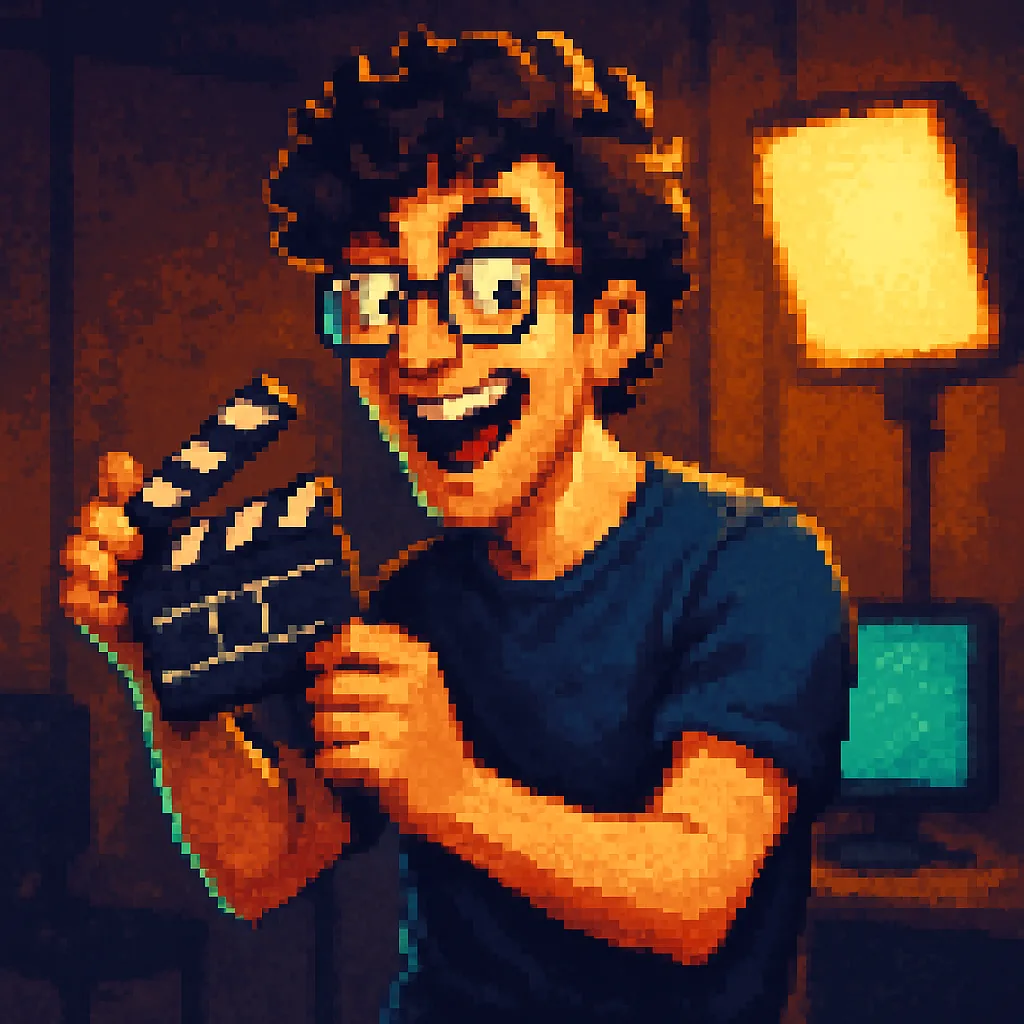 Pixel-Art-Porträt von Vita Video